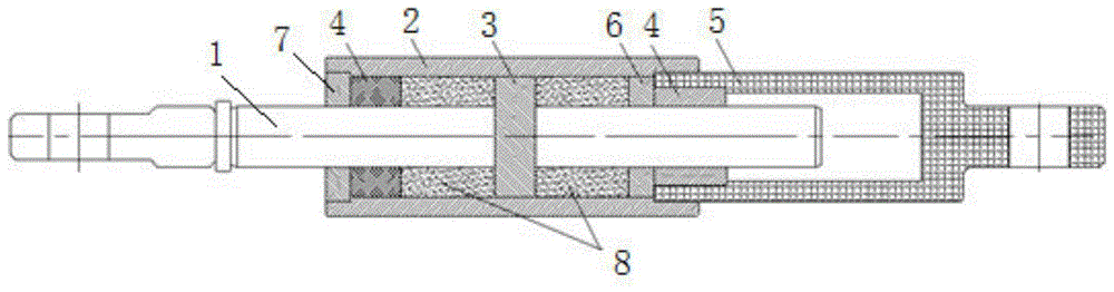 一种挡片式温度补偿黏滞流体阻尼器的制作方法