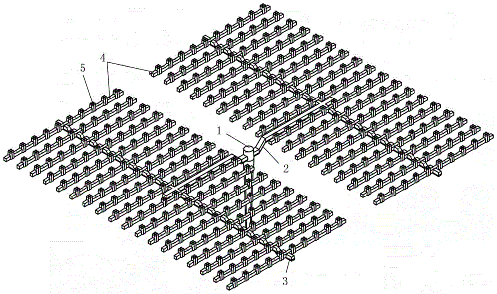 一种超多模穴产品用模具浇注系统的制作方法