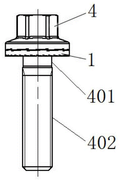 一种耐高温防松动的排气管螺栓垫片套件的制作方法