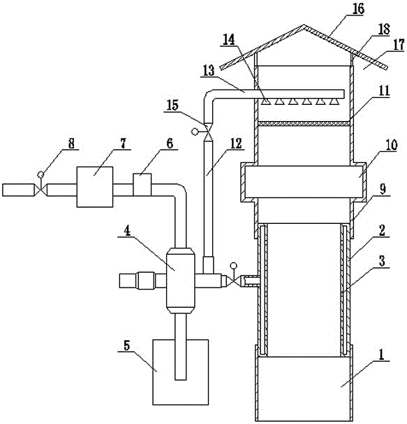 固井水泥车混浆系统除尘器的制作方法