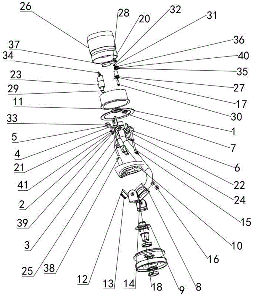 一种真空提升气管吸吊机VCL120控制手柄的制作方法