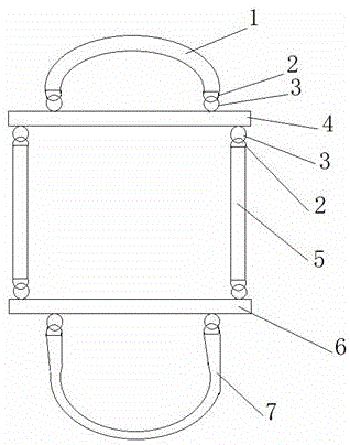 一种吊装GIL下层管型母线间距可调的防滑吊具的制作方法