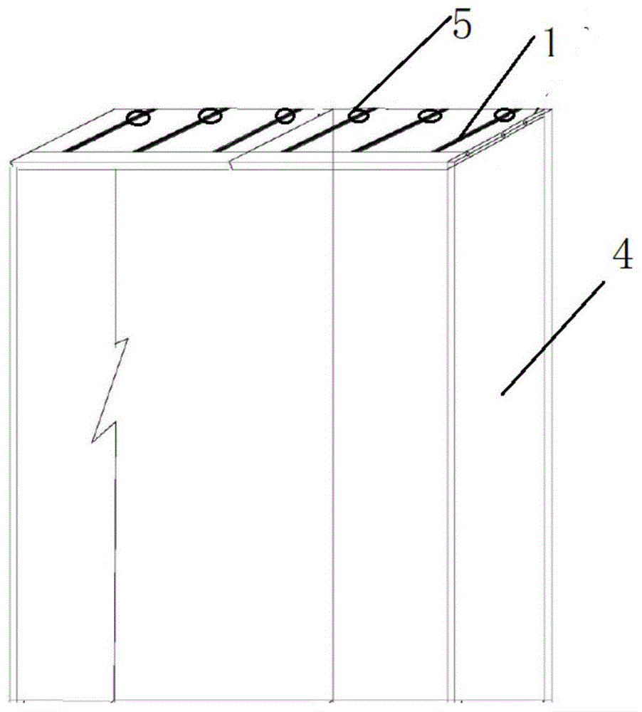 一种室内窗帘陈列展示用结构的制作方法