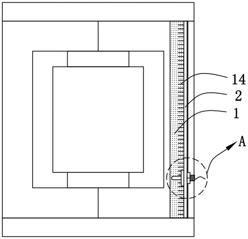 一种变压器光纤绕组温度计的固定装置的制作方法