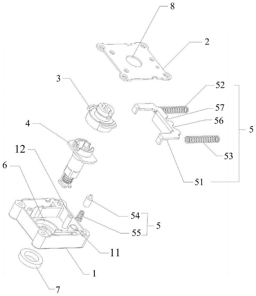 一种防猫眼左右自由换向离合器的制作方法