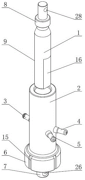 双出液口陶瓷泵的制作方法