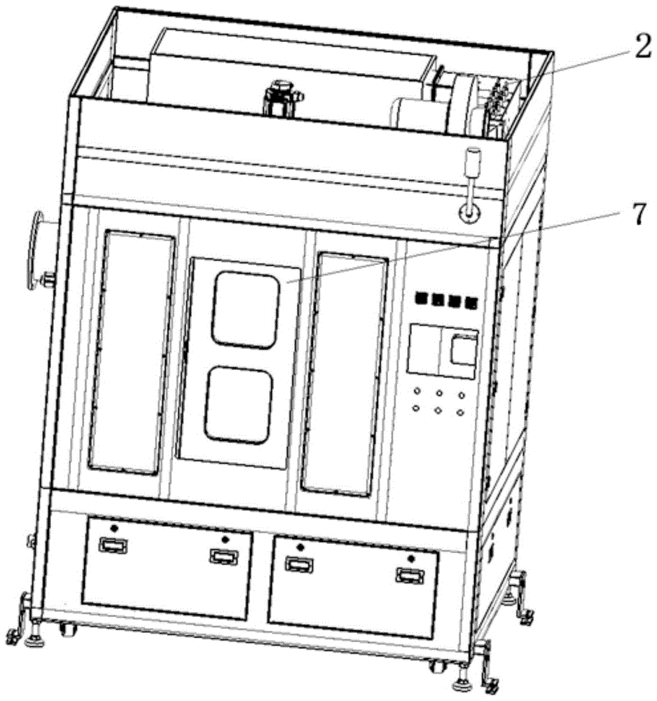 一种具有热风烘干功能的晶圆存放盒清洗装置的制作方法