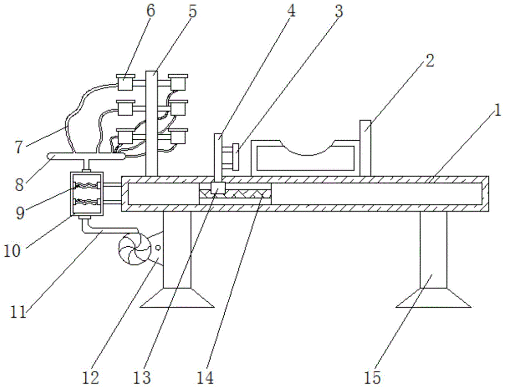 一种用于城市公路桥墩模具焊接的零件支撑架的制作方法