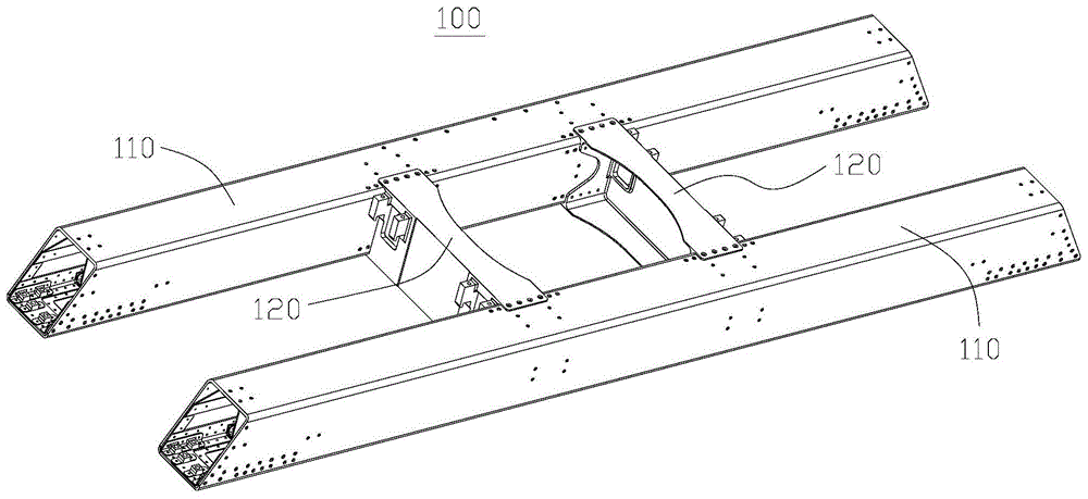 列车及其横梁组成的制作方法