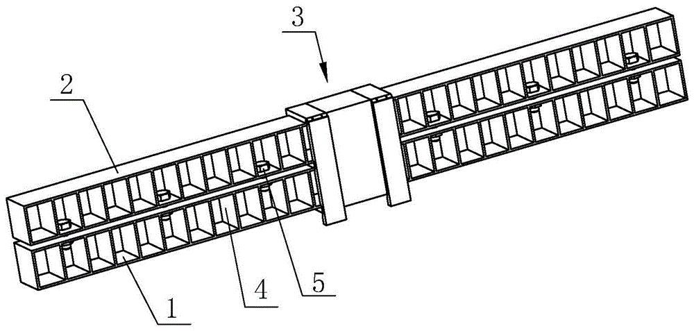 一种双层横梁吊顶安装结构的制作方法