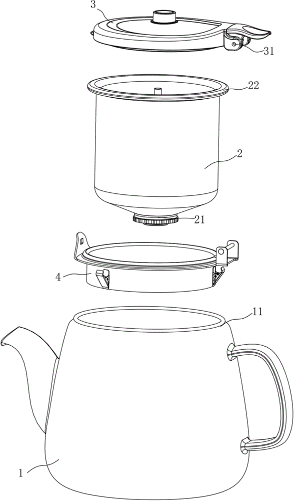 一种玻璃茶壶的制作方法