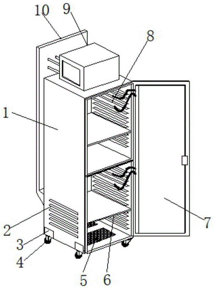 一种壁挂式直流电源柜的制作方法