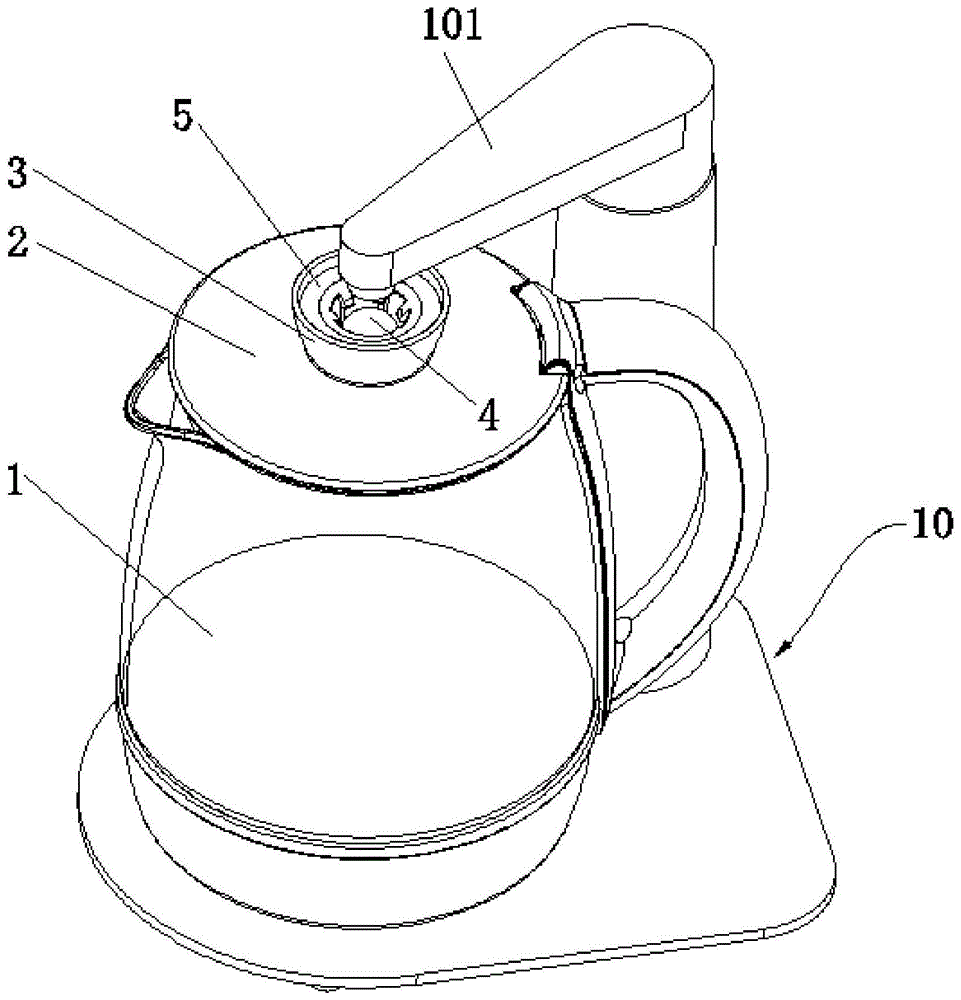 煮水容器及煮水组件的制作方法