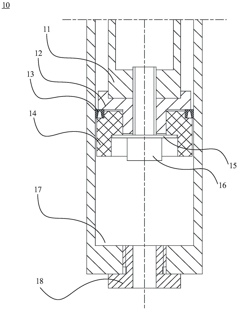 多管取样器的阻尼缸的制作方法