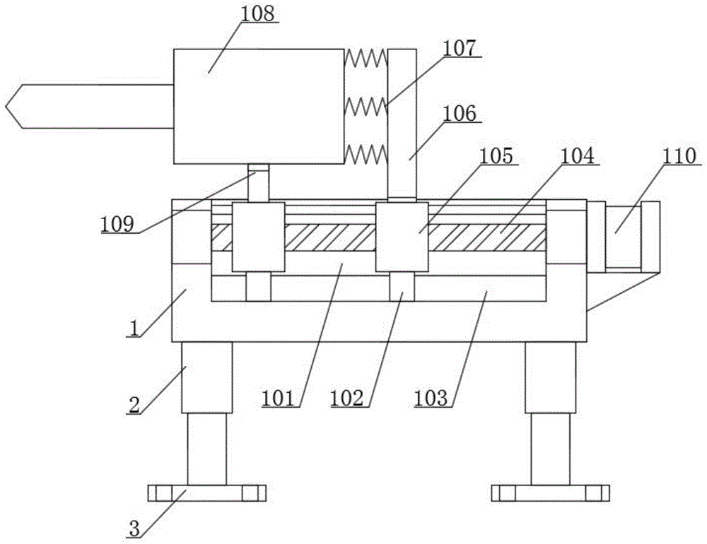 一种建筑检测用钻孔机的制作方法