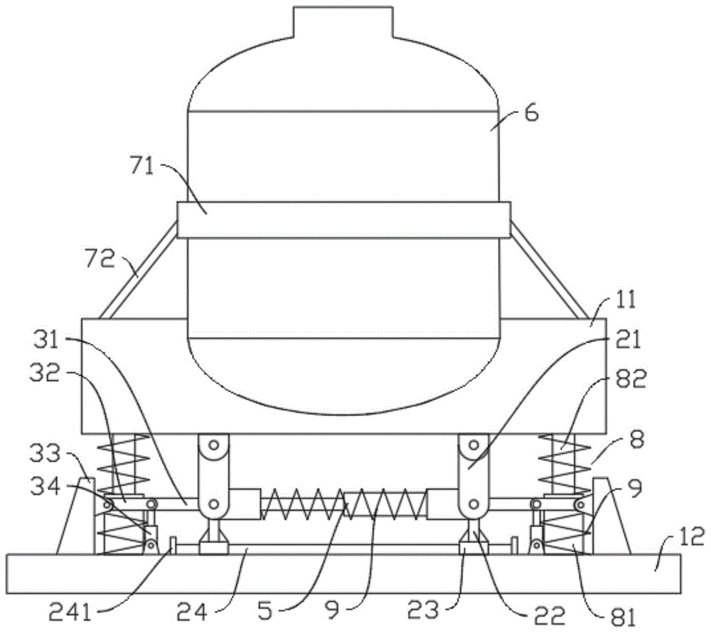 一种压力容器安全座的制作方法