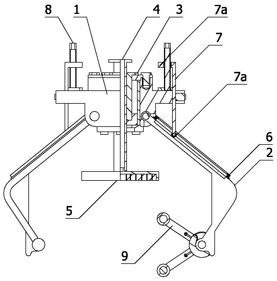 一种鸽尾筋辅助吊装夹具的制作方法