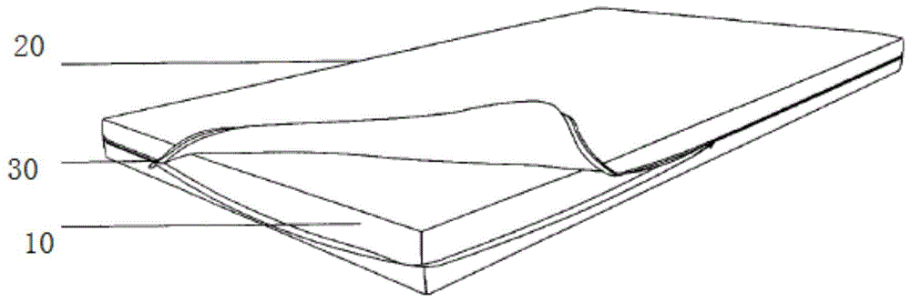 一种乳胶床垫专用牛皮席的制作方法