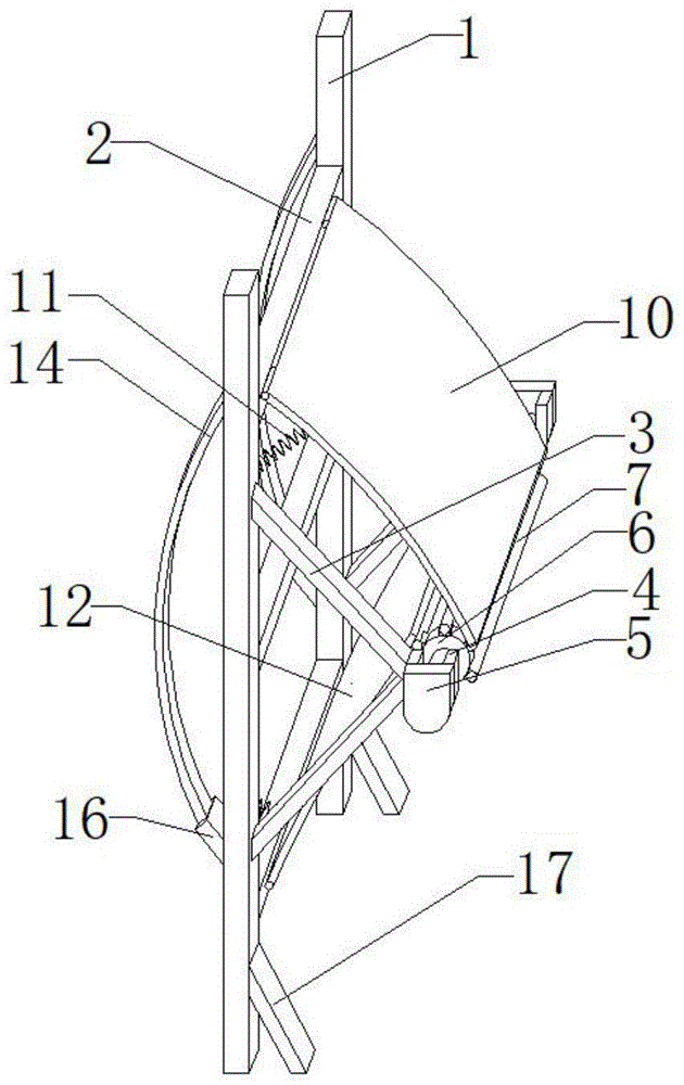 一种背负式隔离栅刺铁丝放线器的制作方法