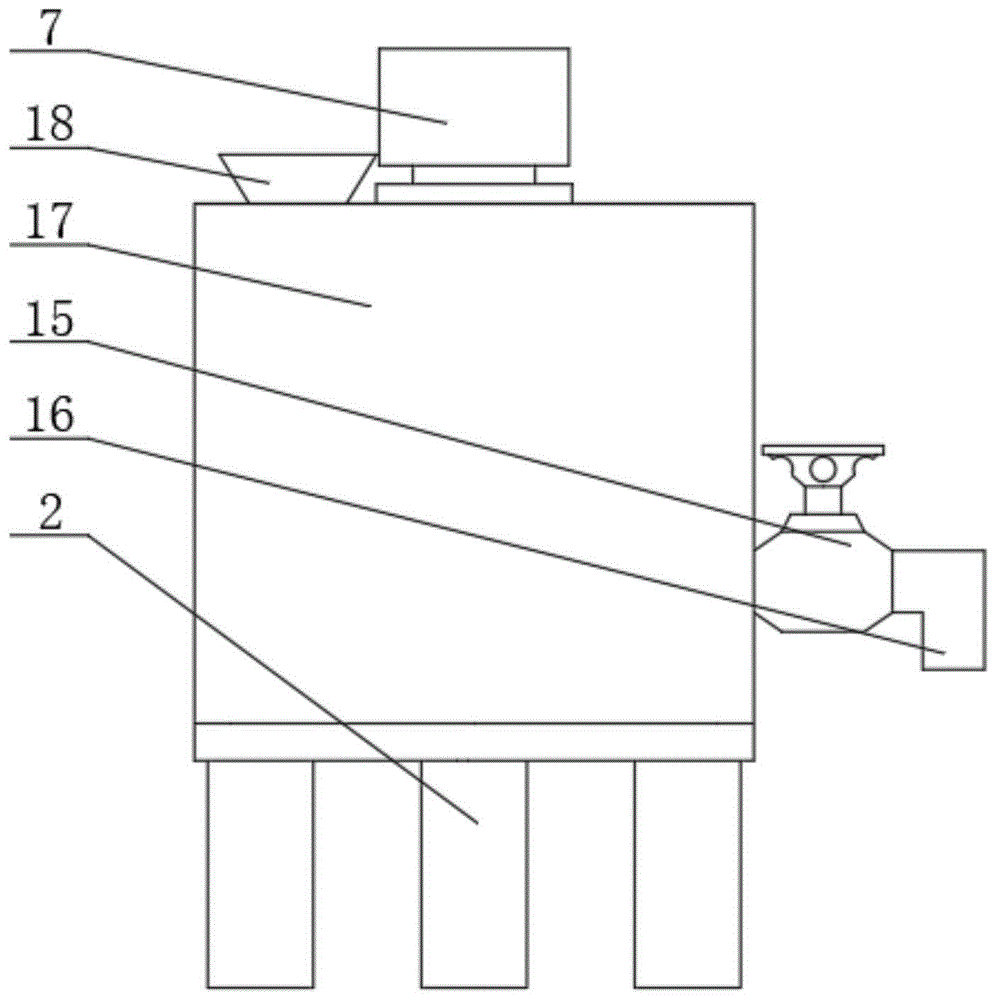 一种建筑防水材料生产用流体加热装置的制作方法