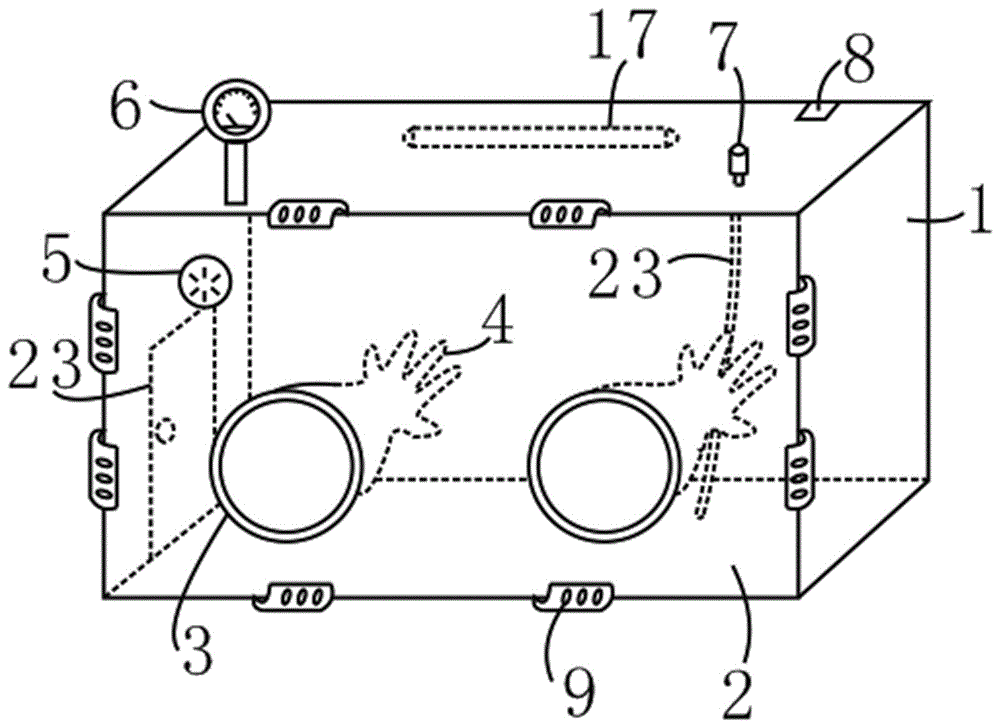 一种厌氧无菌操作箱的制作方法