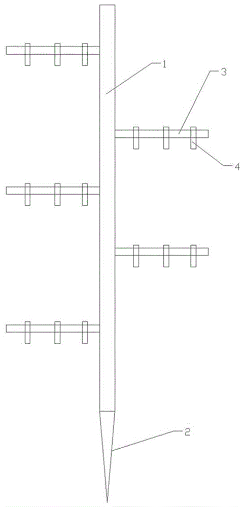 果树枝杆整形架的制作方法