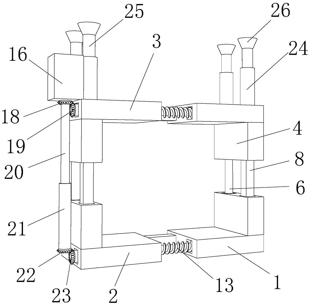 一种煤矿井下通风管道的固定构件的制作方法