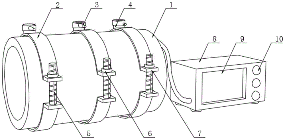 一种可对燃气管泄漏点定位的分布式光纤传感装置的制作方法