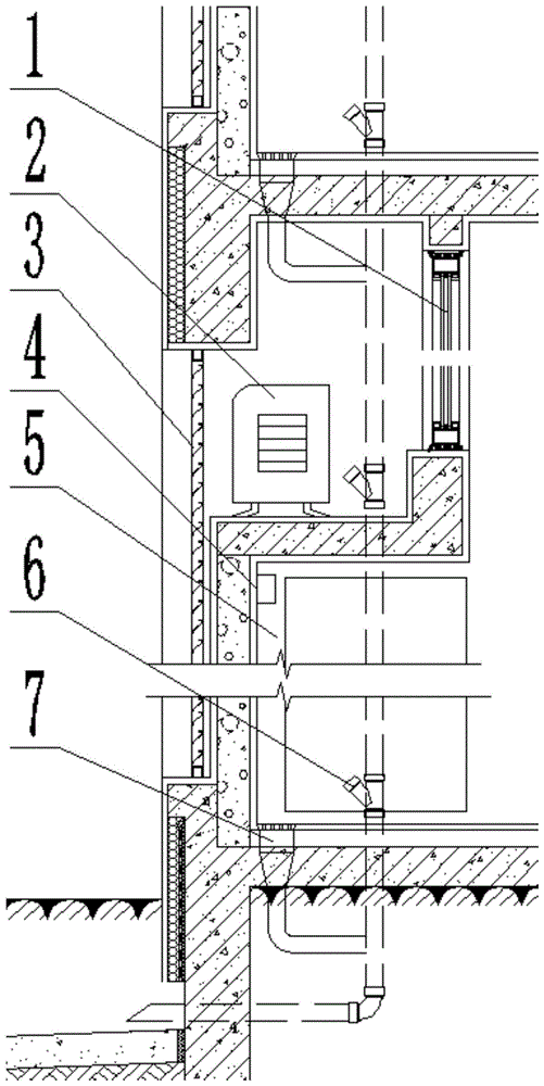 一种具备竖向叠合机位的新型阳台的制作方法