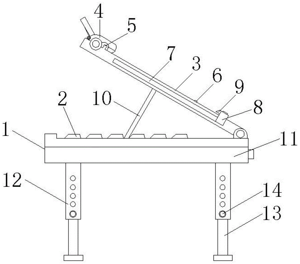 一种绿色建筑设计用绘图板装置的制作方法