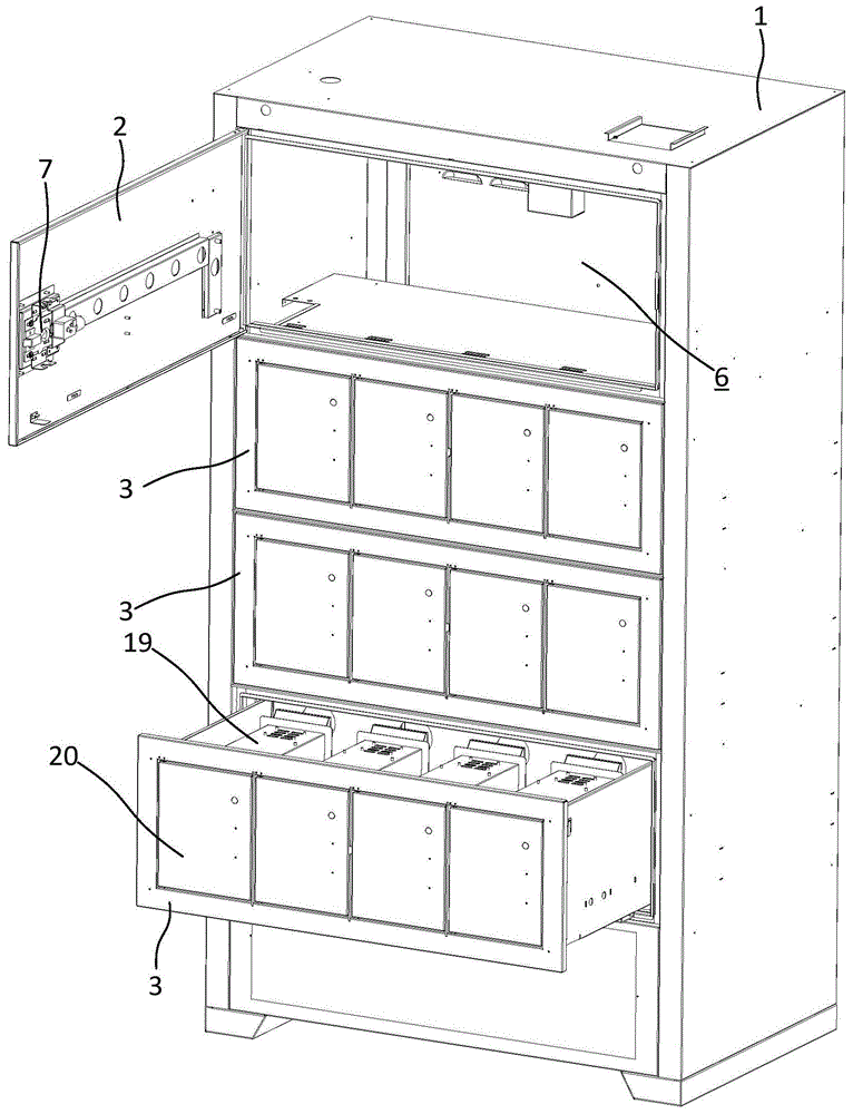 一种前维护的柜体结构的制作方法