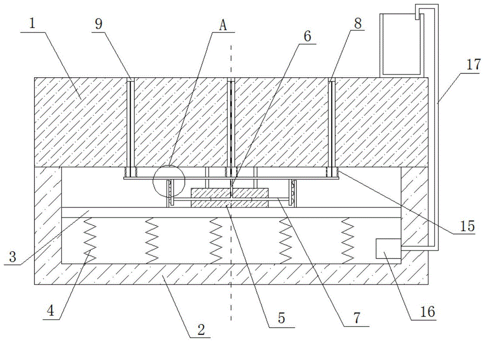 屋顶绿化层排水结构的制作方法