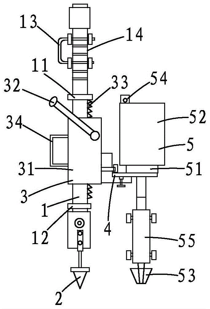 一种升降式钻孔机的制作方法