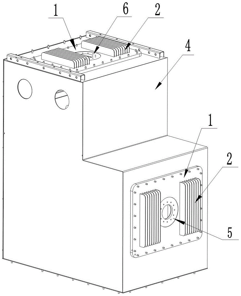 一种带散热功能的气箱密封装置的制作方法