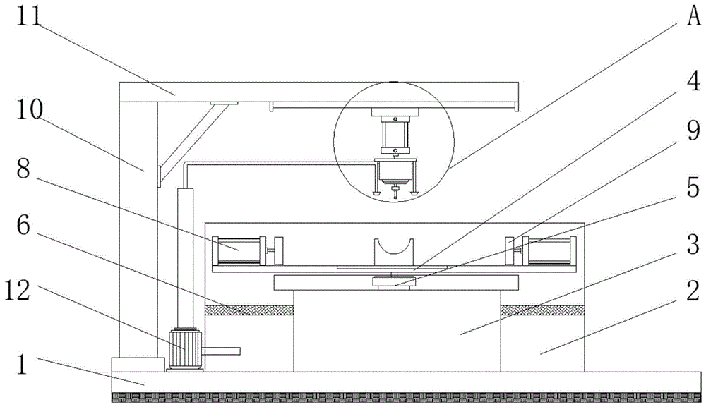 一种滚子球面超精机刀具装置的制作方法