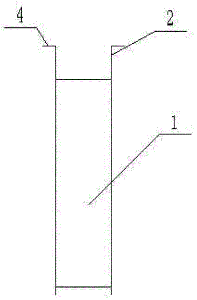 一种顶板下双翻边槽型套管的制作方法