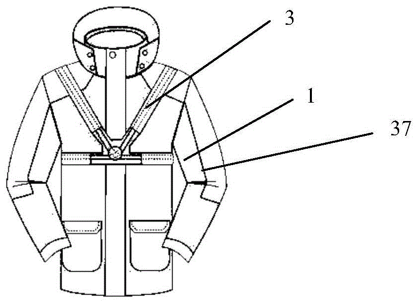 一种防护型摄影登山外套的制作方法