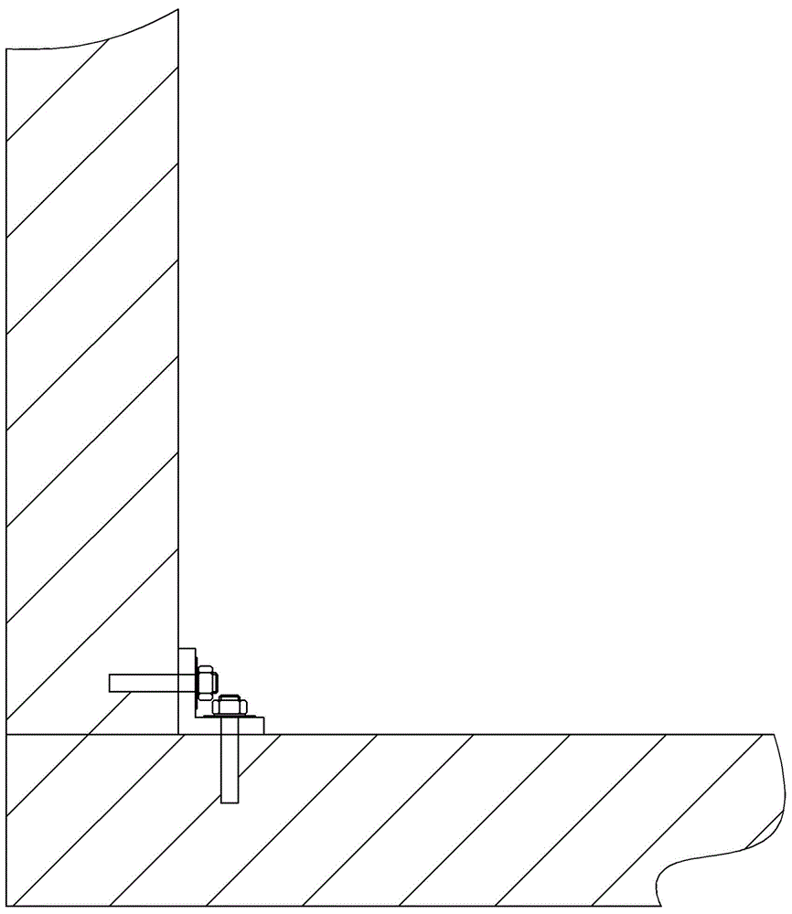 拼接房的连接固定结构的制作方法