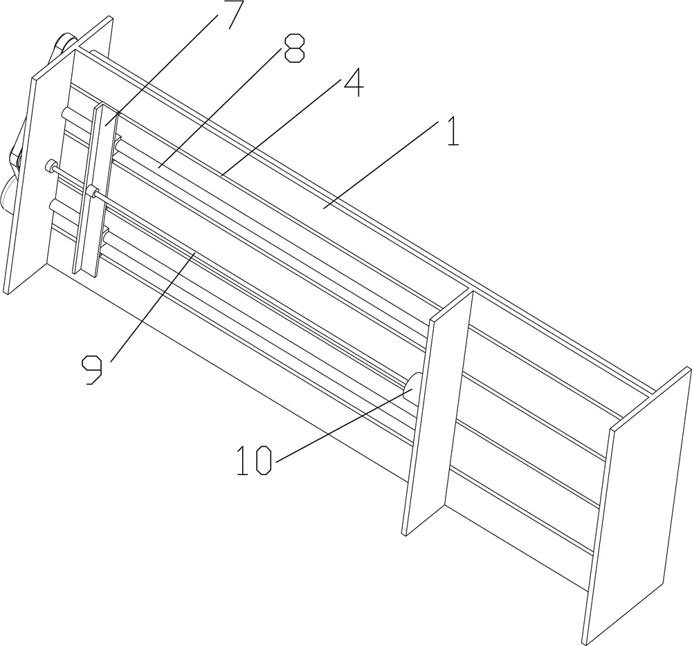 一种玻璃棒切割专用操作平台的制作方法