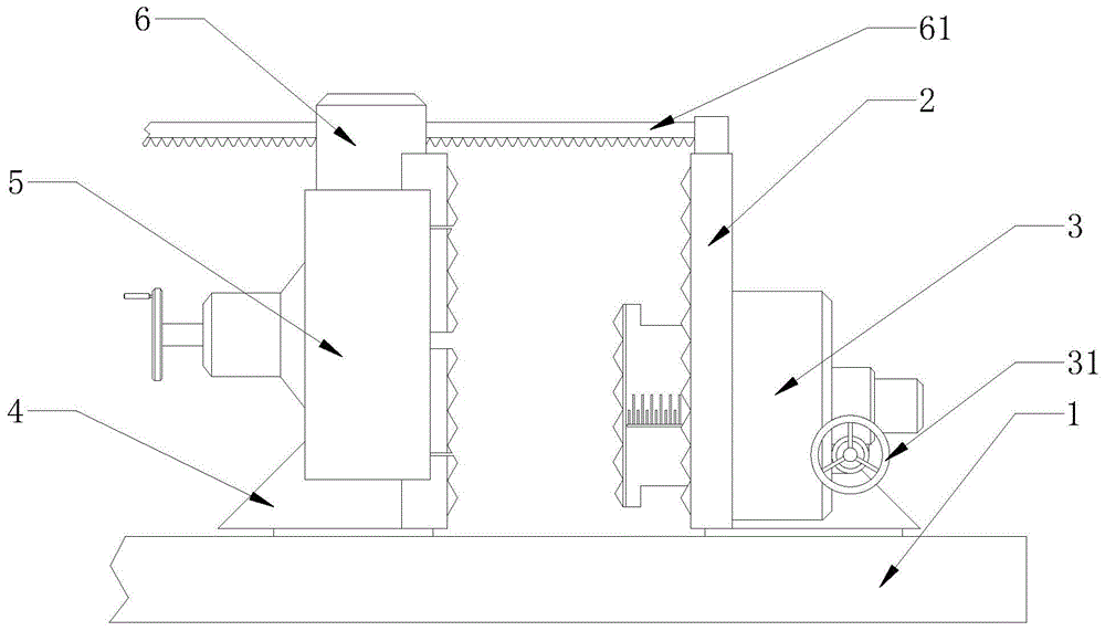 一种能够对同尺寸角码固定的锯床用夹具的制作方法