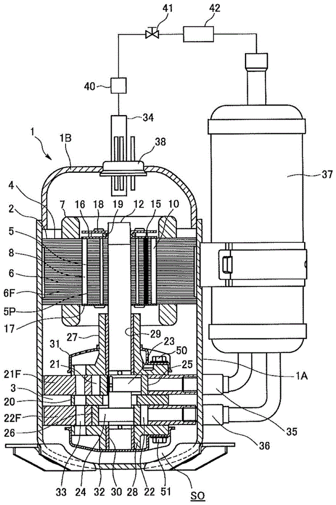 DC电动机及使用DC电动机的旋转压缩机的制作方法