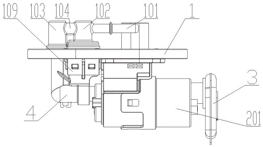 一种燃油泵总成结构的制作方法