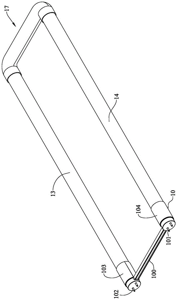 U型灯具的制作方法