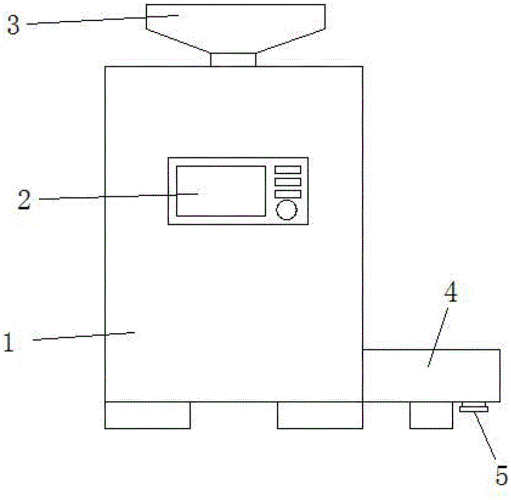 一种食品加工机用研磨装置的制作方法