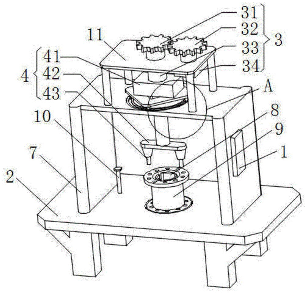 一种阀门生产用钻孔辅助装置的制作方法