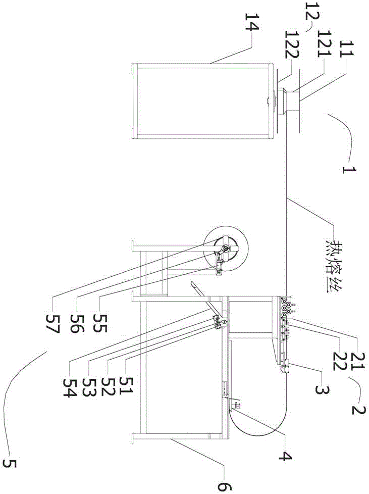 U型热熔丝气动成型机的制作方法