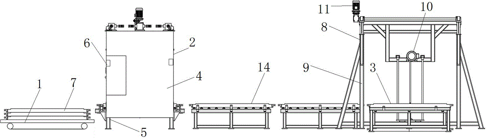 一种托盘堆垛转运装置的制作方法