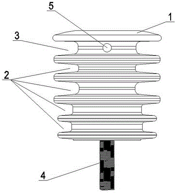 一种脉冲电网绝缘子的制作方法