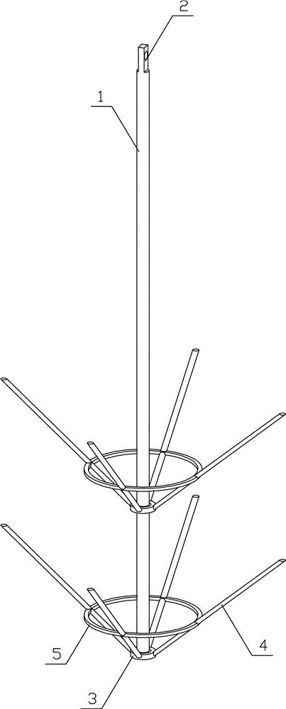一种用于不锈钢热水壶壶身自动清洗线上的壶身吊具的制作方法