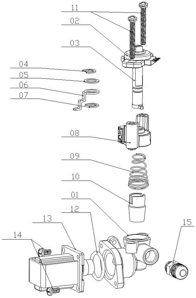 一种密封效果稳固的四挡位阀的制作方法